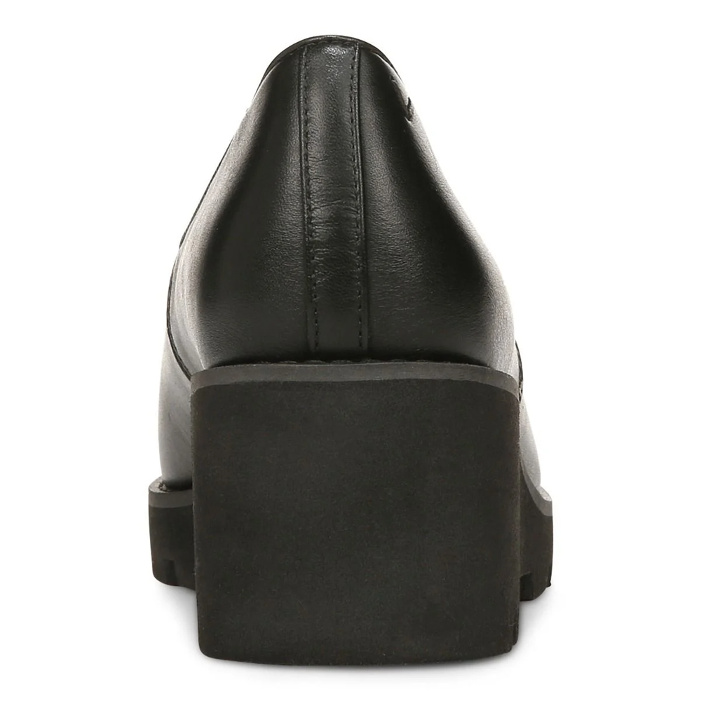 Willa Wedge - Black Leather - Image 8
