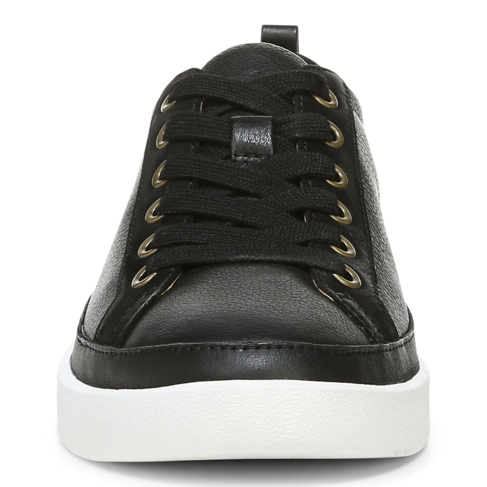 Winny Lace-Up Casual Sneaker - Black Leather Nubuck - Image 4