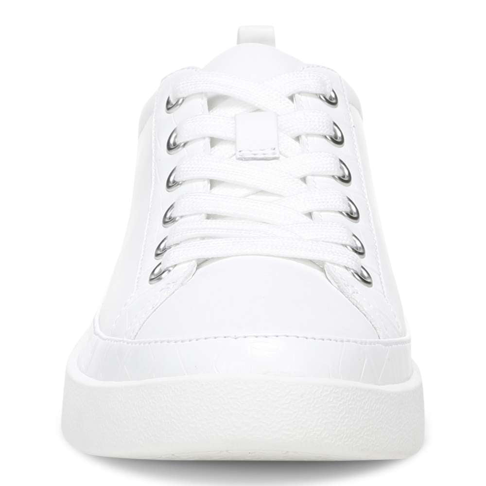 Winny Lace-Up Casual Sneaker - White/White - Image 5