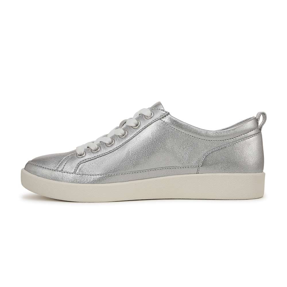Winny Lace-Up Casual Sneaker - Silver - Image 3