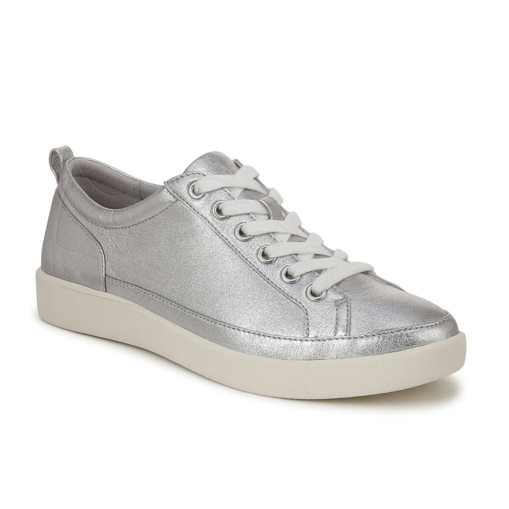 Winny Lace-Up Casual Sneaker - Silver - Image 12