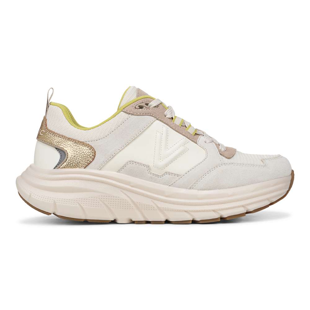 Walk Max Skyline Mesh Sneaker - Ivory Gold - Image 2
