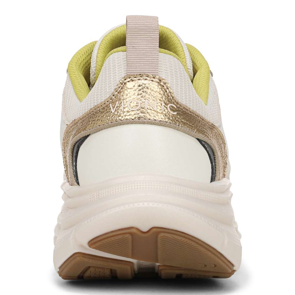 Walk Max Skyline Mesh Sneaker - Ivory Gold - Image 7