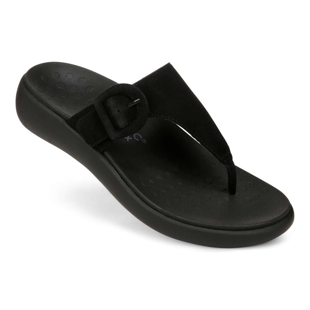Activate Recovery Sandal - Black Suede - Image 6