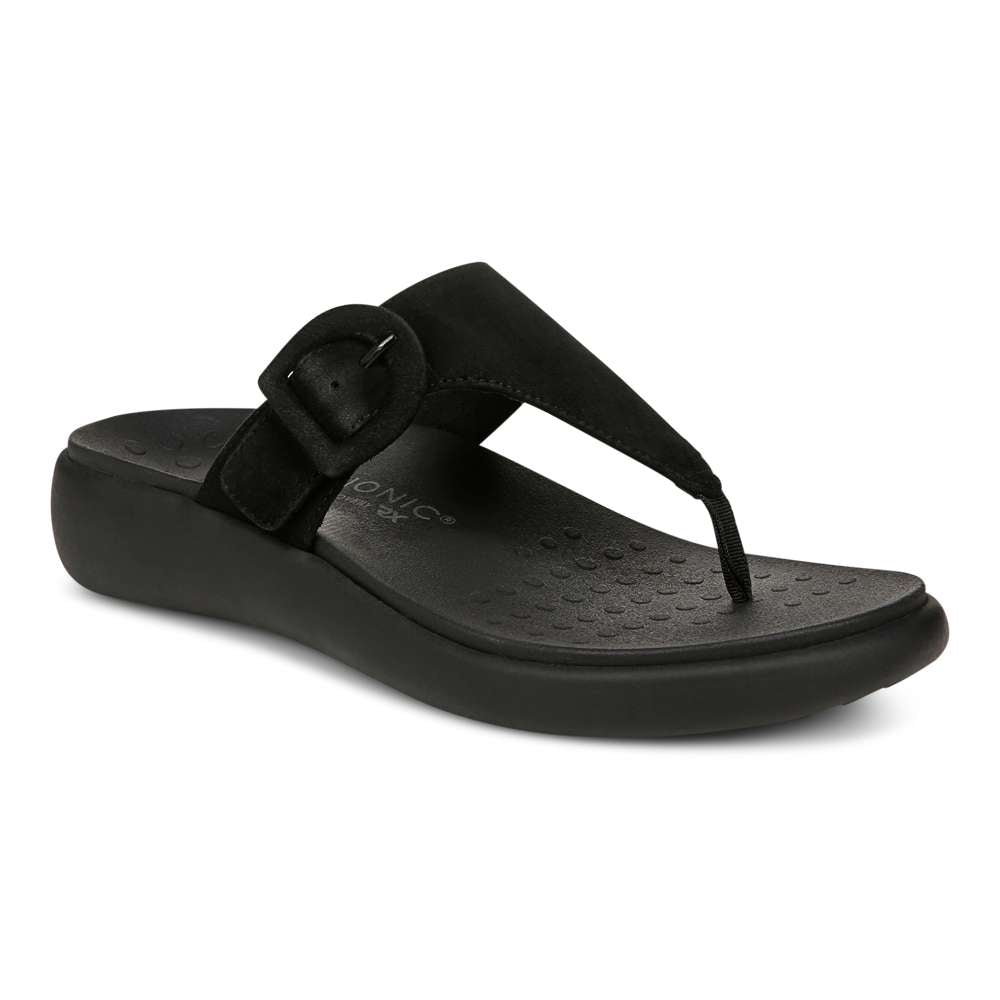 Activate Recovery Sandal - Black Suede - Image 15