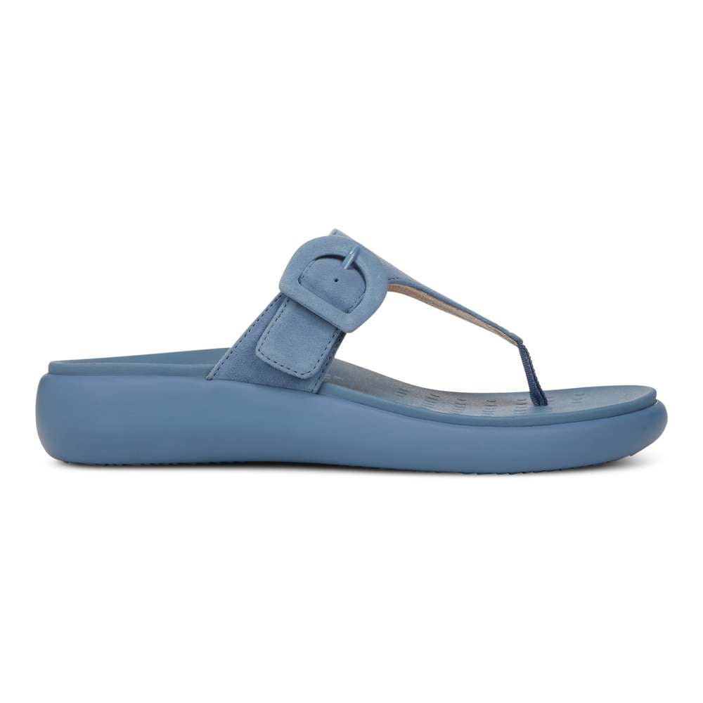 Activate Recovery Sandal - Blue Suede - Image 2