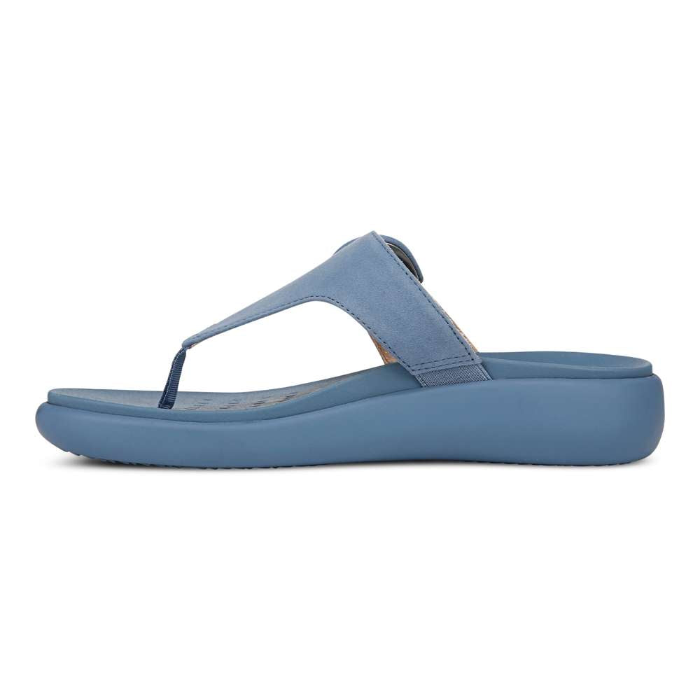 Activate Recovery Sandal - Blue Suede - Image 3