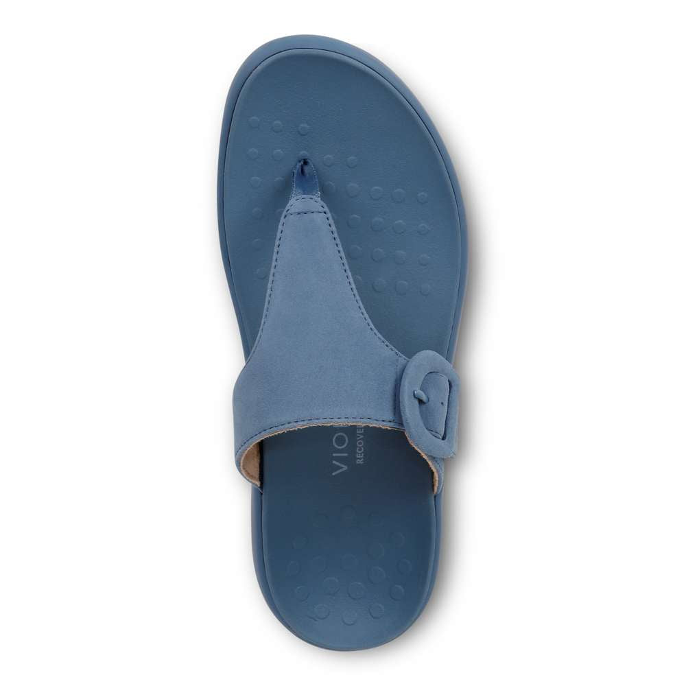 Activate Recovery Sandal - Blue Suede - Image 4