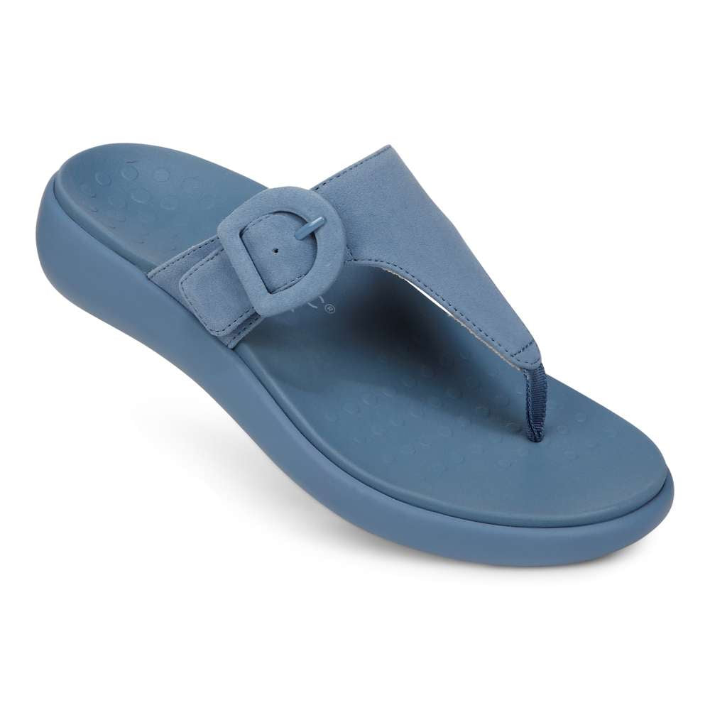 Activate Recovery Sandal - Blue Suede - Image 6