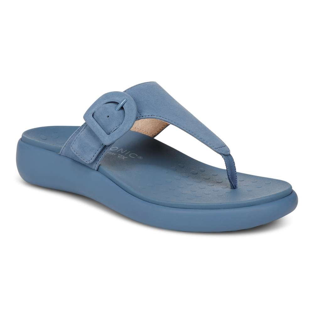Activate Recovery Sandal - Blue Suede - Image 13