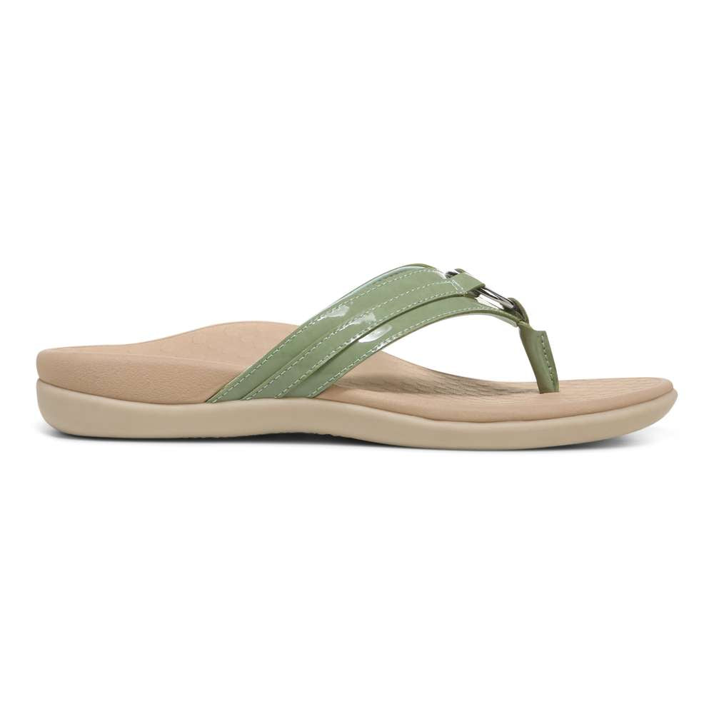 Tide Aloe Toe Post - Agave Patent - Image 2