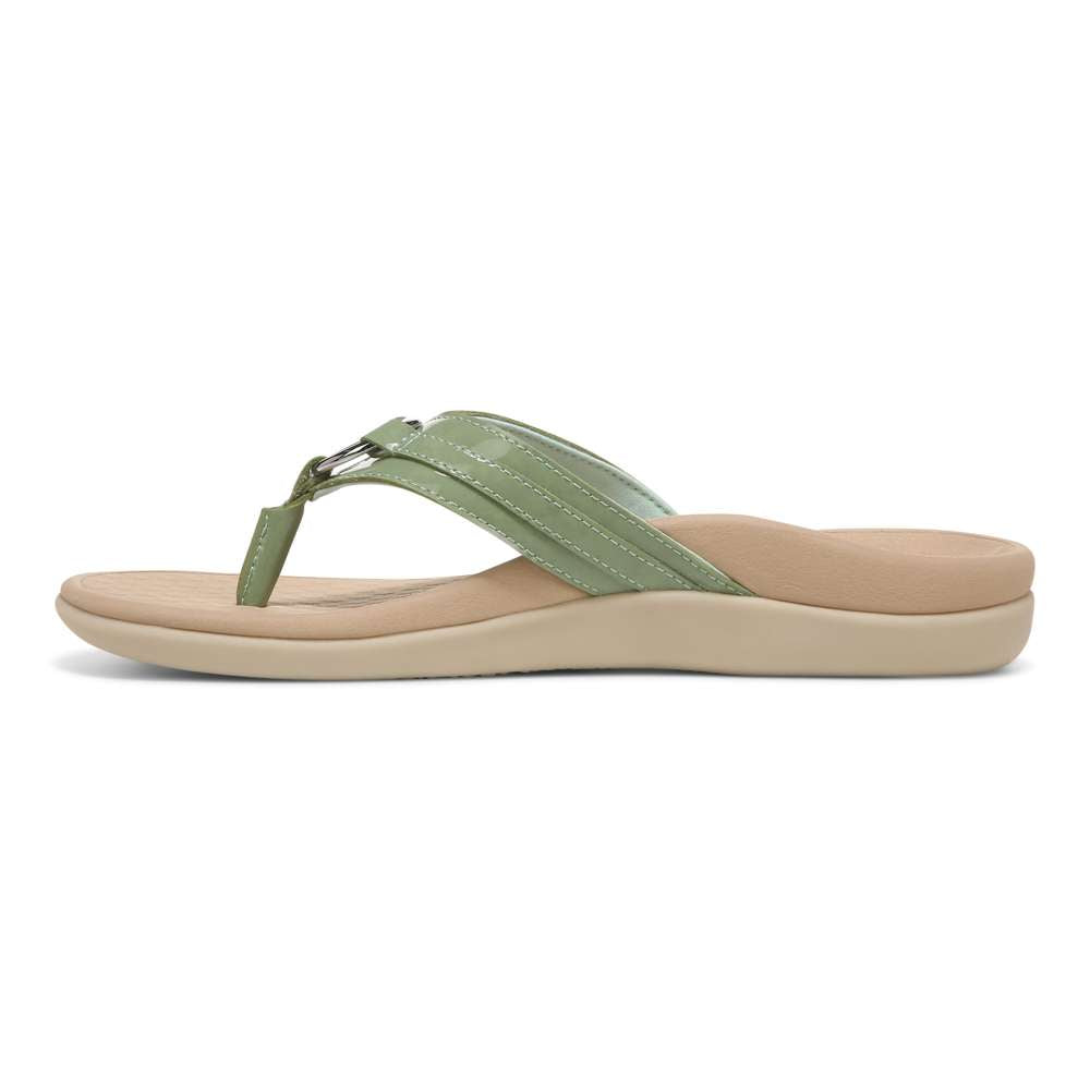 Tide Aloe Toe Post - Agave Patent - Image 3