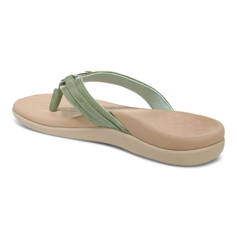 Tide Aloe Toe Post - Agave Patent - Image 6