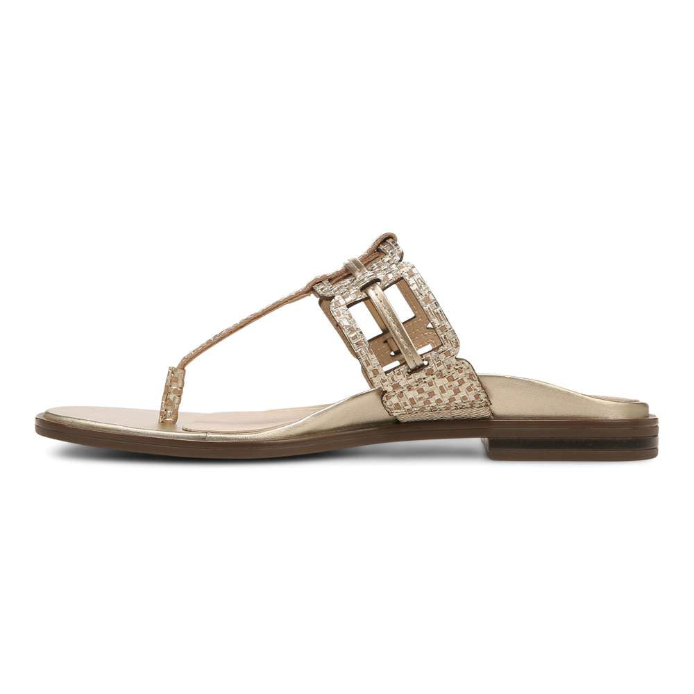 Alvana Toe Post Sandal - Gold - Image 3