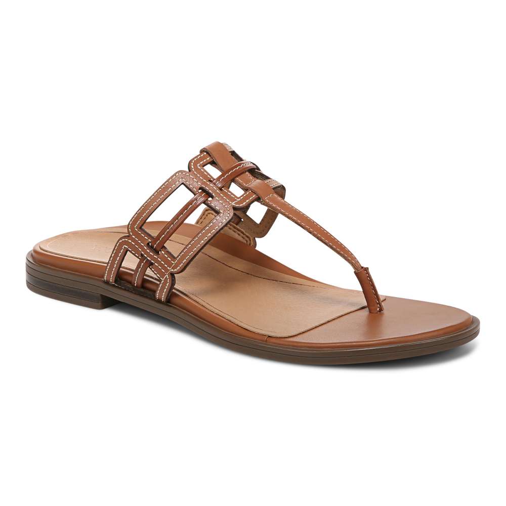 Alvana Toe Post Sandal - Tan - Image 13