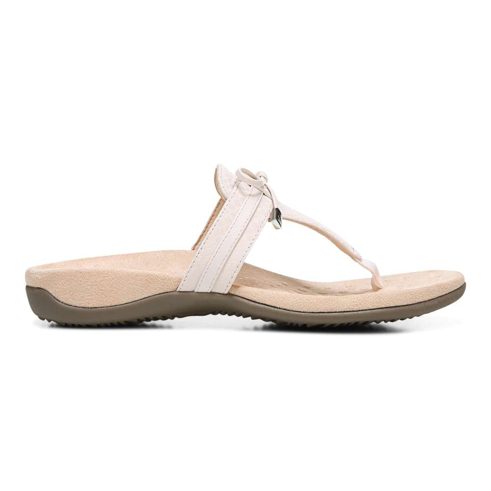 Amaya Toe Post Sandal - Pink - Image 2