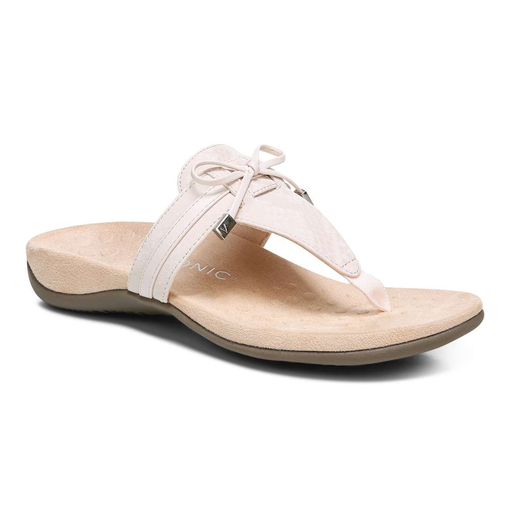 Amaya Toe Post Sandal - Pink - Image 10