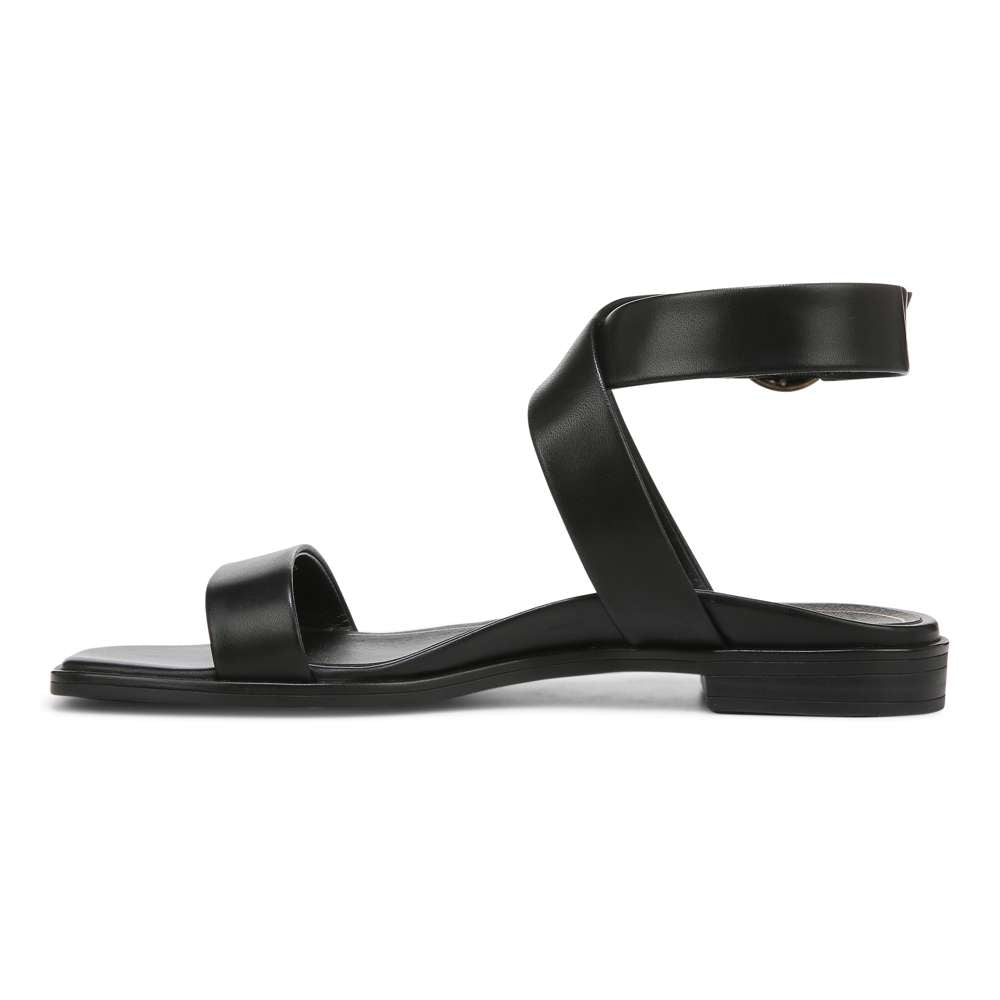 Anaya Sandal - Black Leather - Image 3