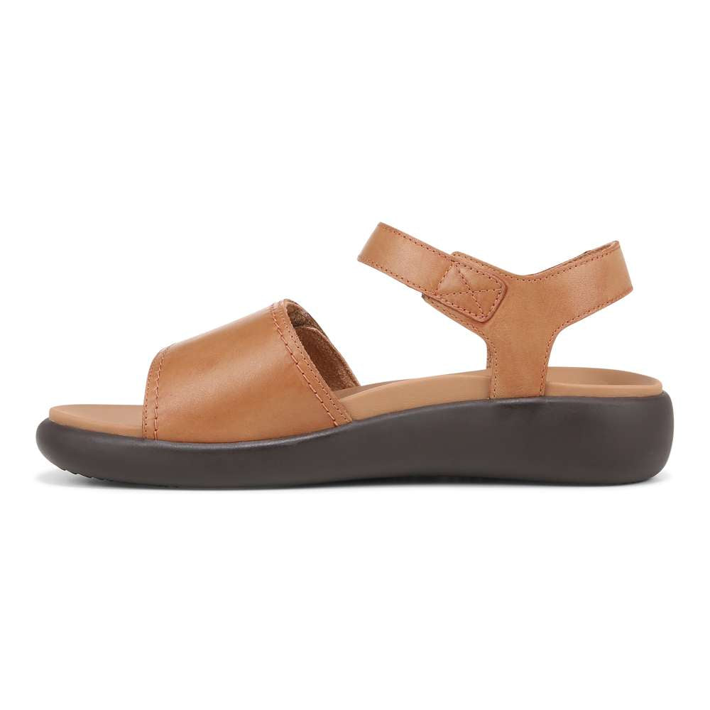Awaken Recovery Sandal - Wheat Leather - Image 3