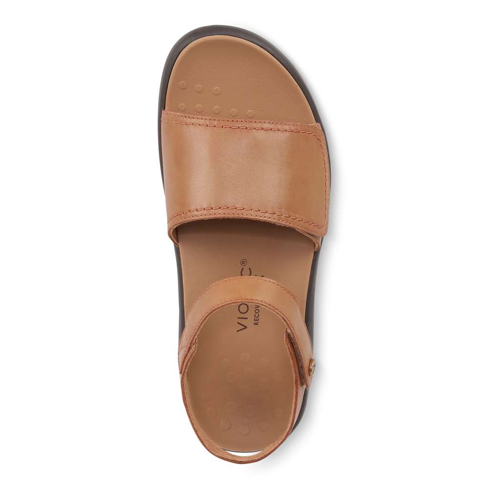 Awaken Recovery Sandal - Wheat Leather - Image 4