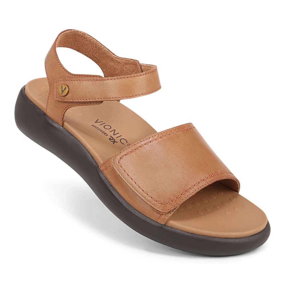 Awaken Recovery Sandal - Wheat Leather - Image 6