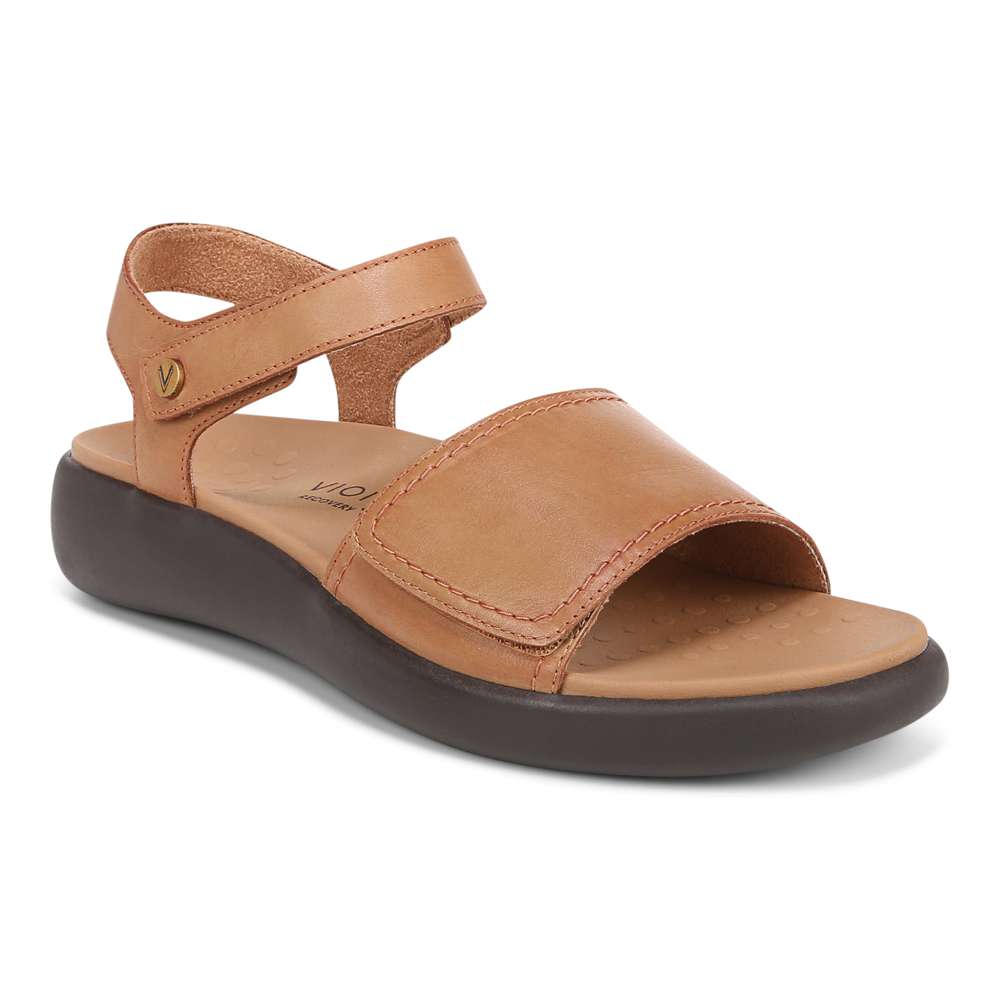 Awaken Recovery Sandal - Wheat Leather - Image 14