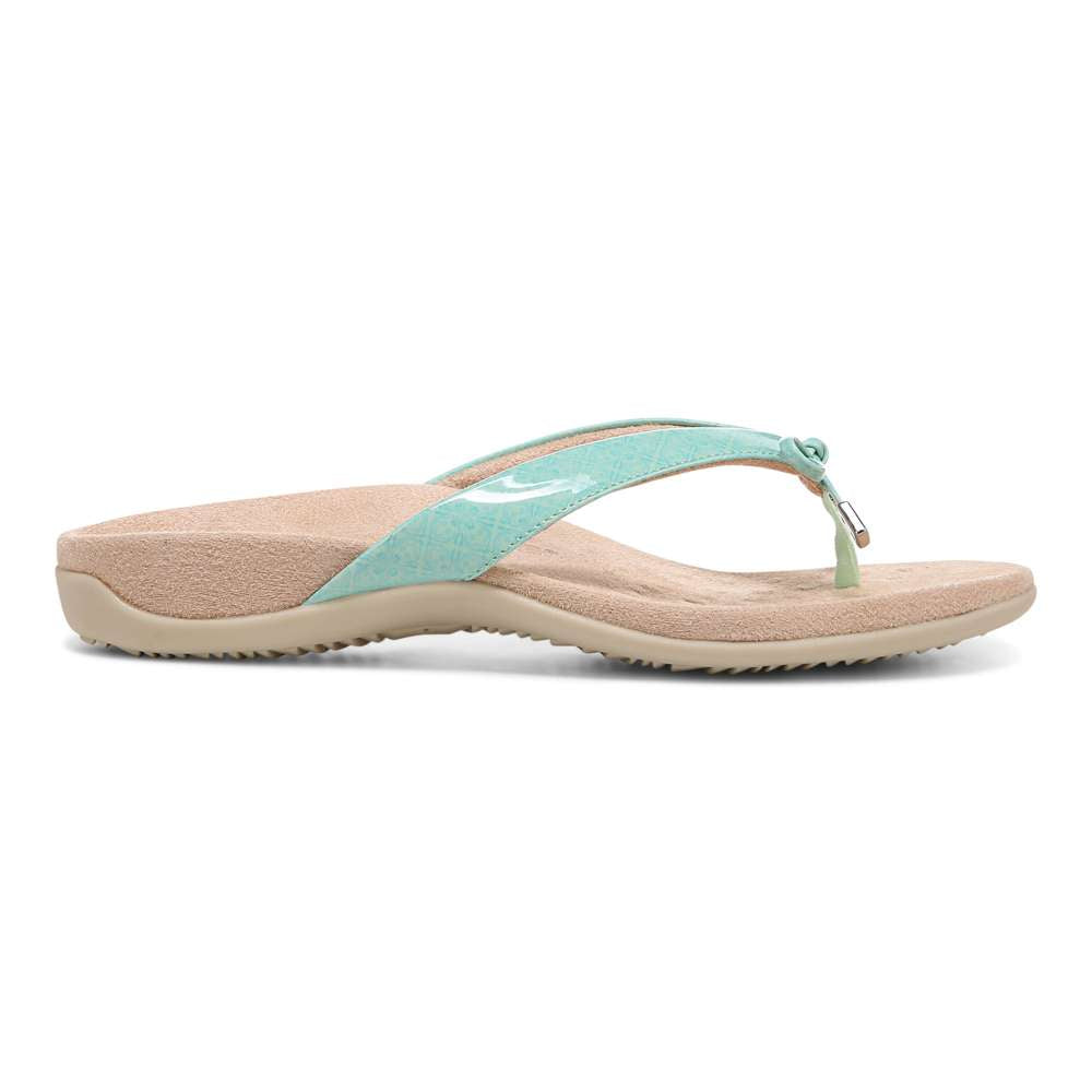 Bella Toe Post Sandal - Menta Tile - Image 2
