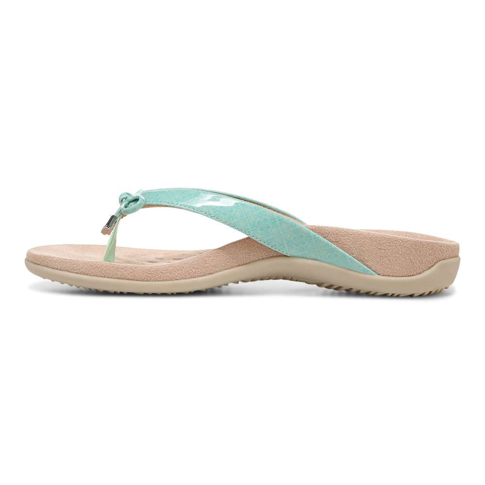 Bella Toe Post Sandal - Menta Tile - Image 3