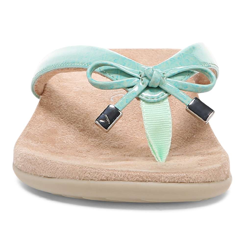 Bella Toe Post Sandal - Menta Tile - Image 5