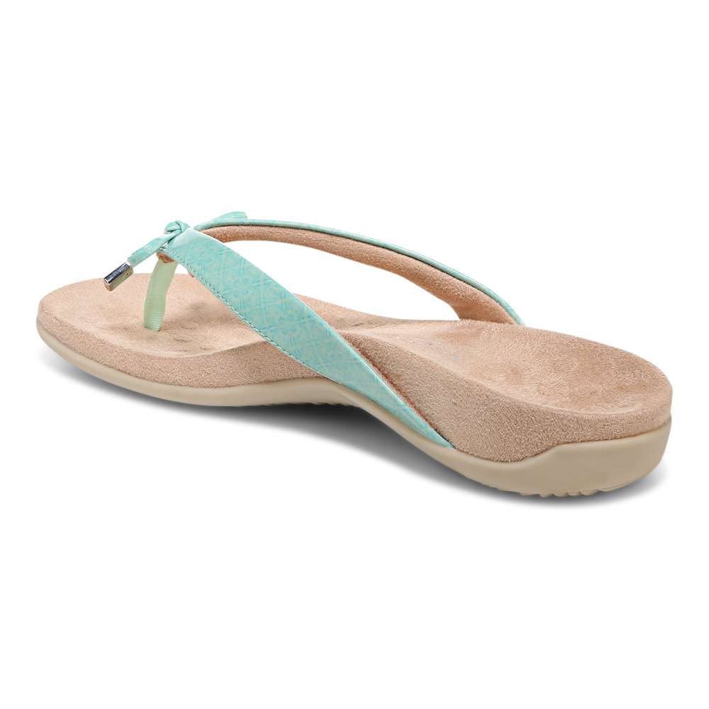 Bella Toe Post Sandal - Menta Tile - Image 6