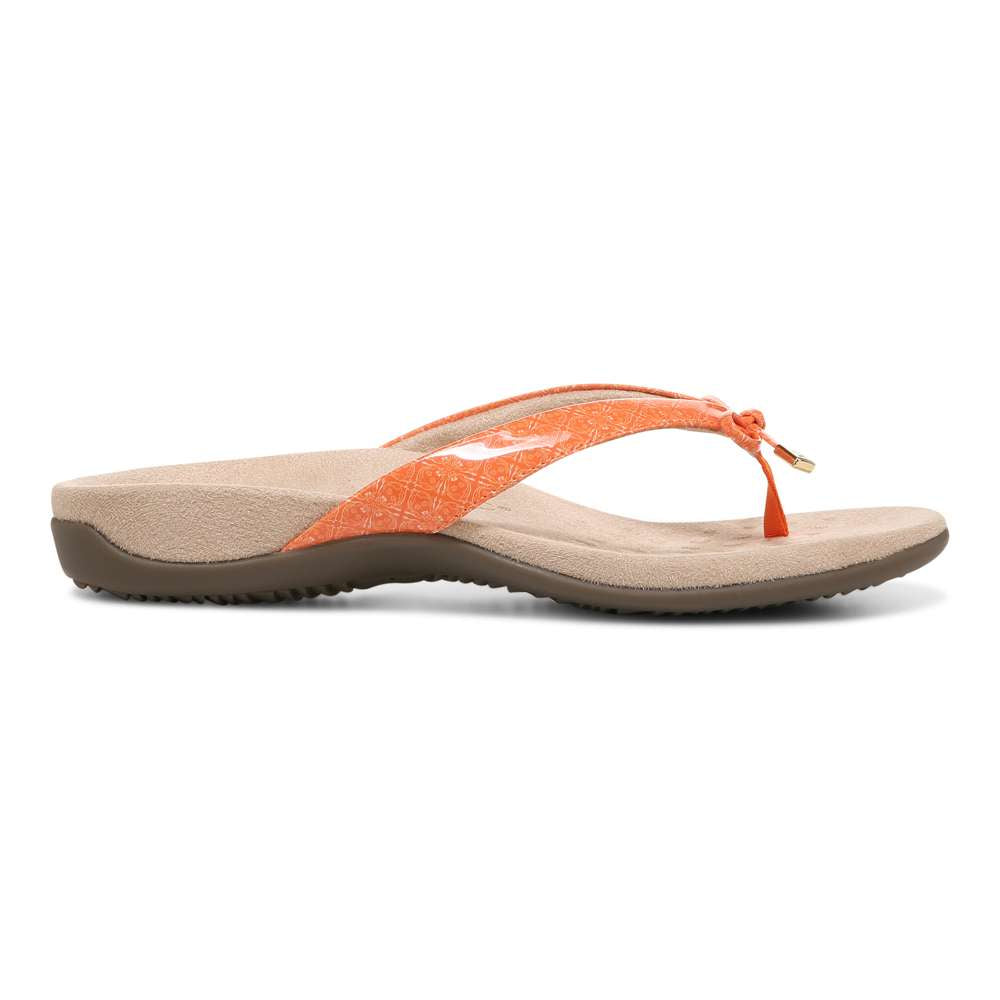 Bella Toe Post Sandal - Marmalade Tile - Image 2