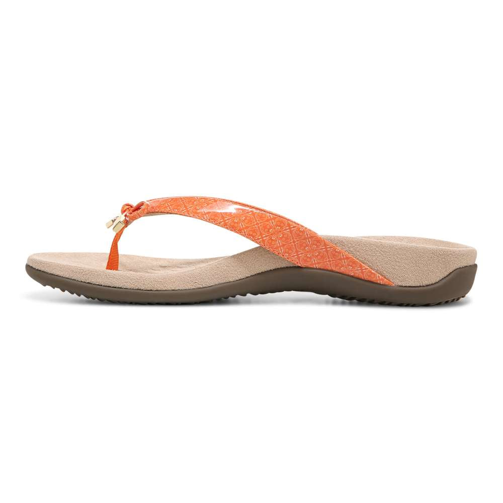 Bella Toe Post Sandal - Marmalade Tile - Image 3