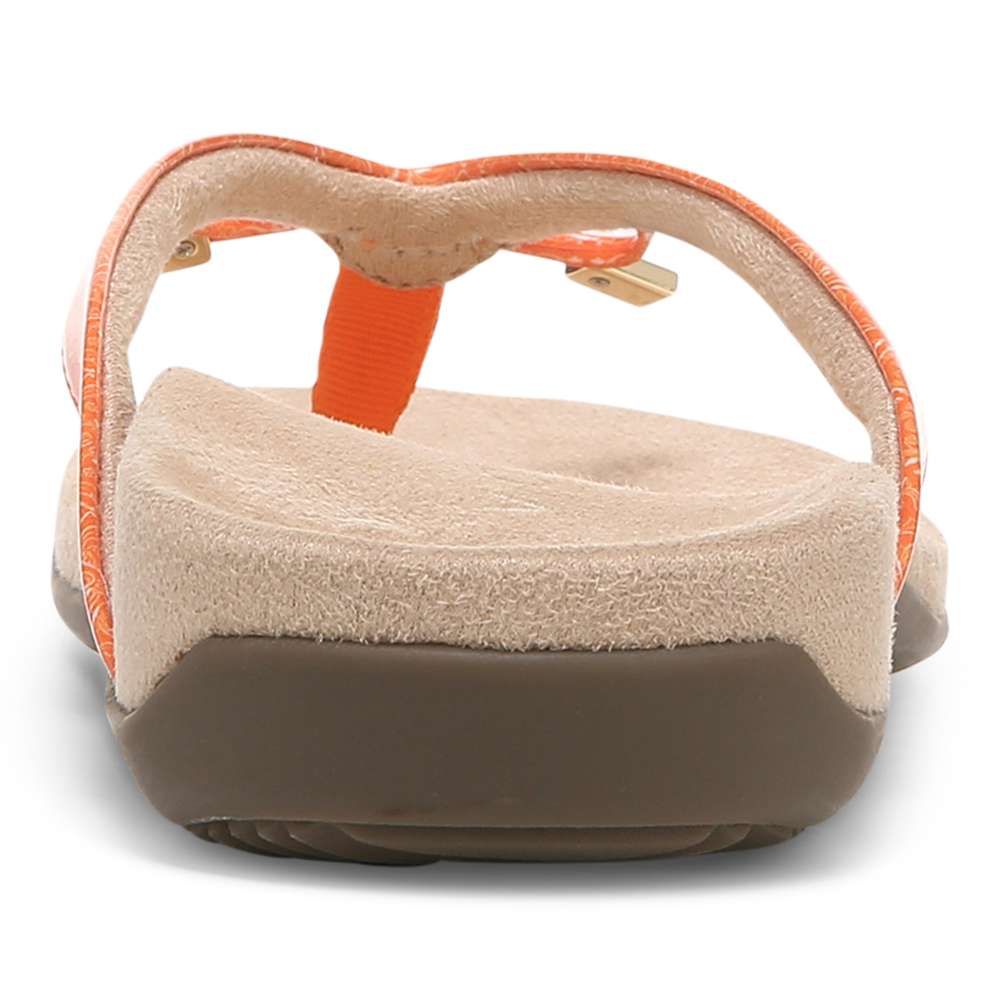 Bella Toe Post Sandal - Marmalade Tile - Image 8