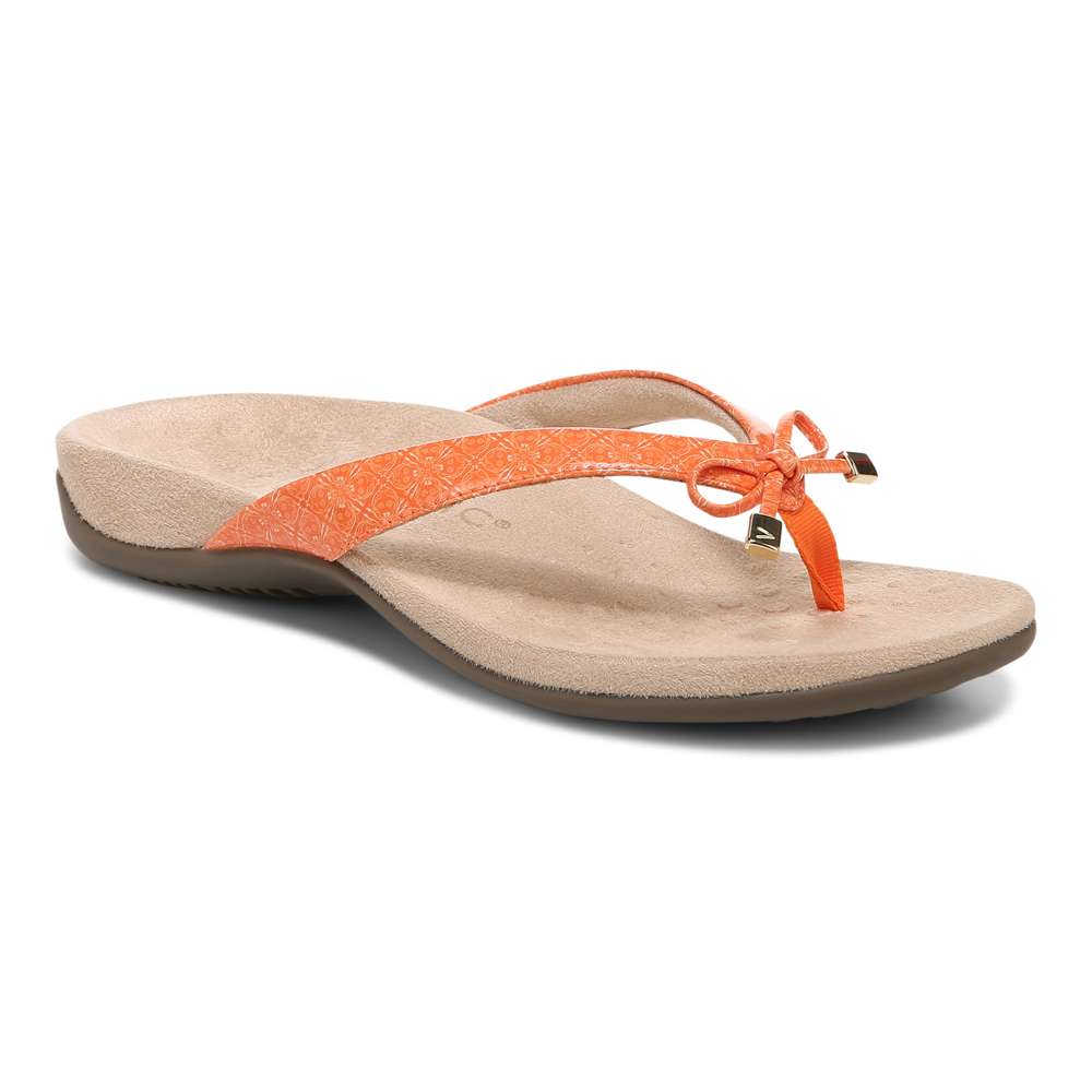Bella Toe Post Sandal - Marmalade Tile - Image 16
