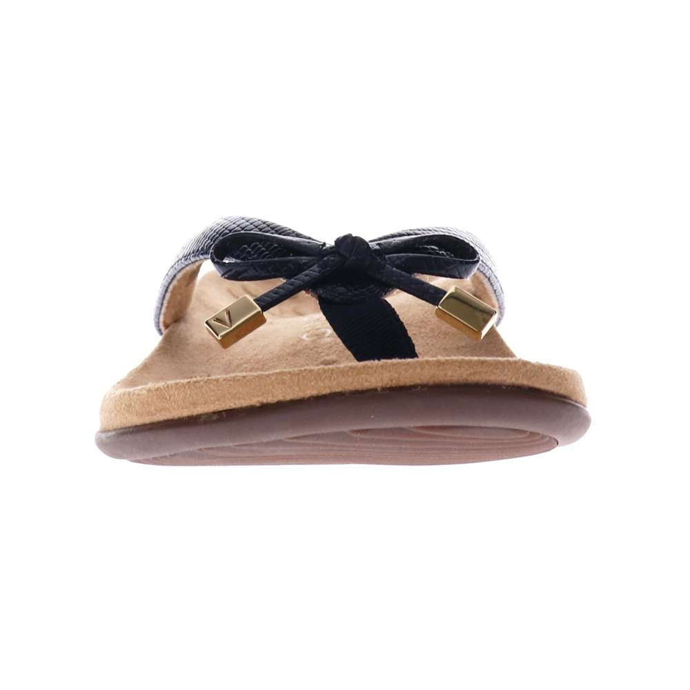 Bella Toe Post Sandal - Navy Lizard - Image 5