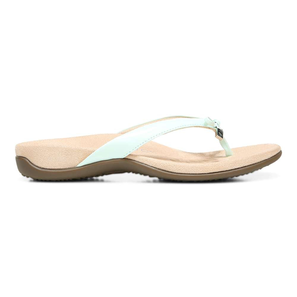 Bella Toe Post Sandal - Seafoam - Image 2