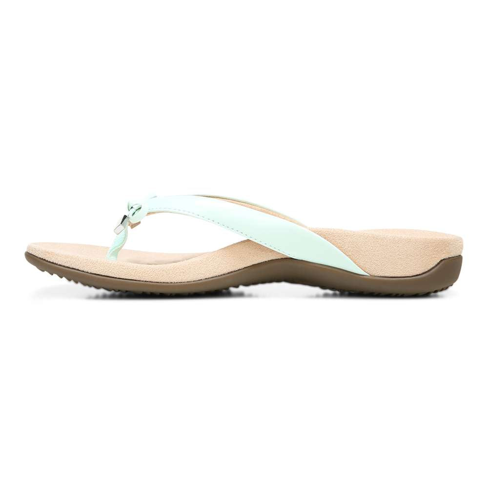 Bella Toe Post Sandal - Seafoam - Image 3