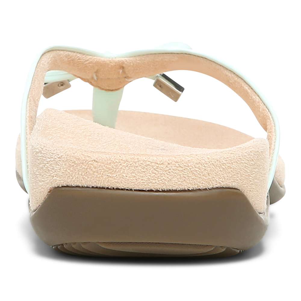 Bella Toe Post Sandal - Seafoam - Image 6