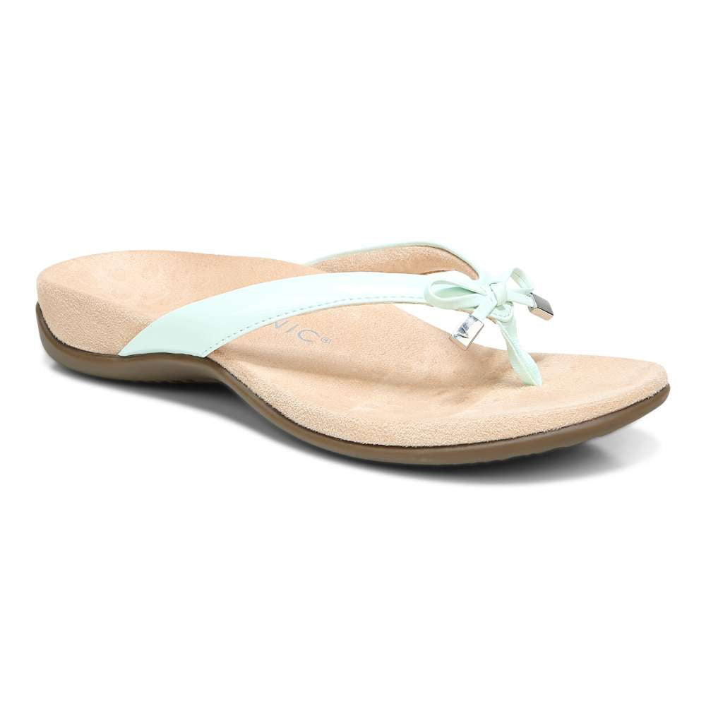 Bella Toe Post Sandal - Seafoam - Image 10
