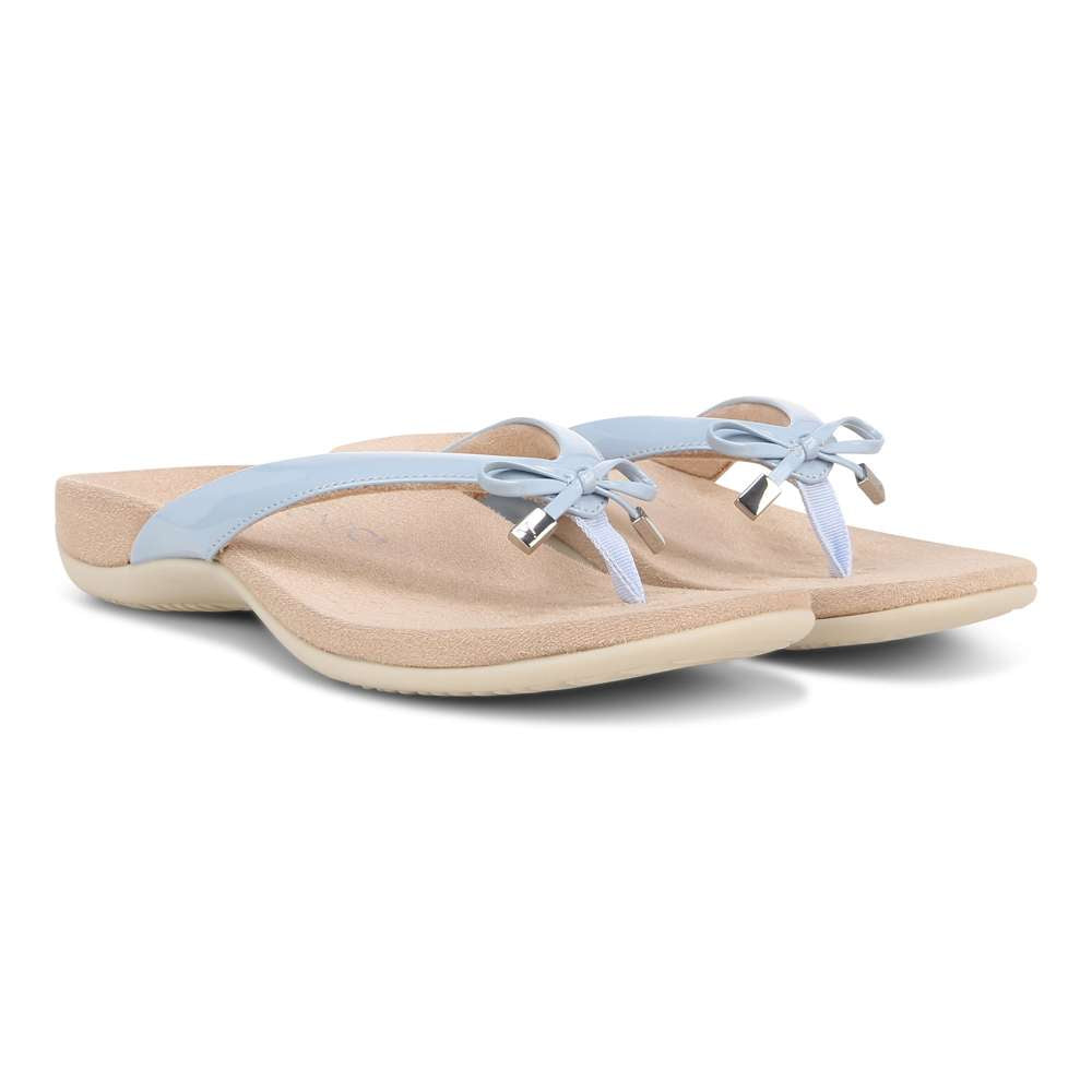 Bella Toe Post Sandal - Skyway Blue - Image 8