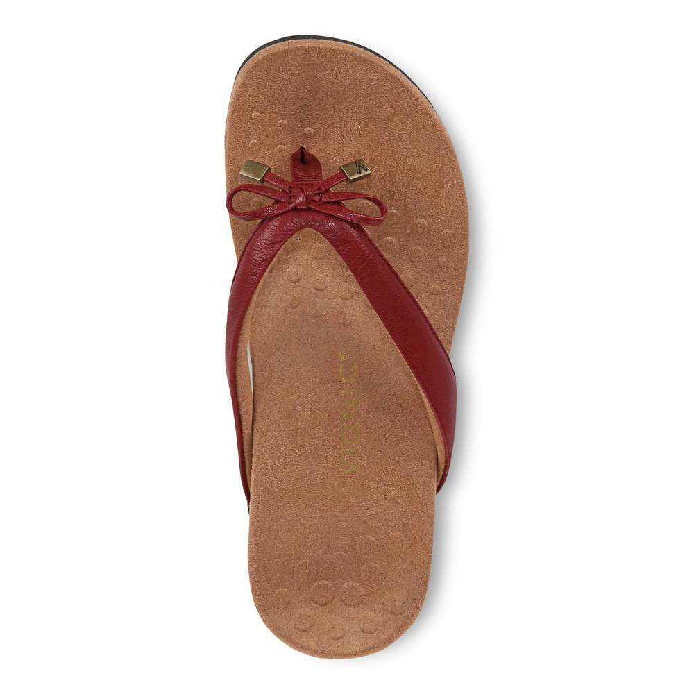Bella Toe Post Sandal - Syrah - Image 4
