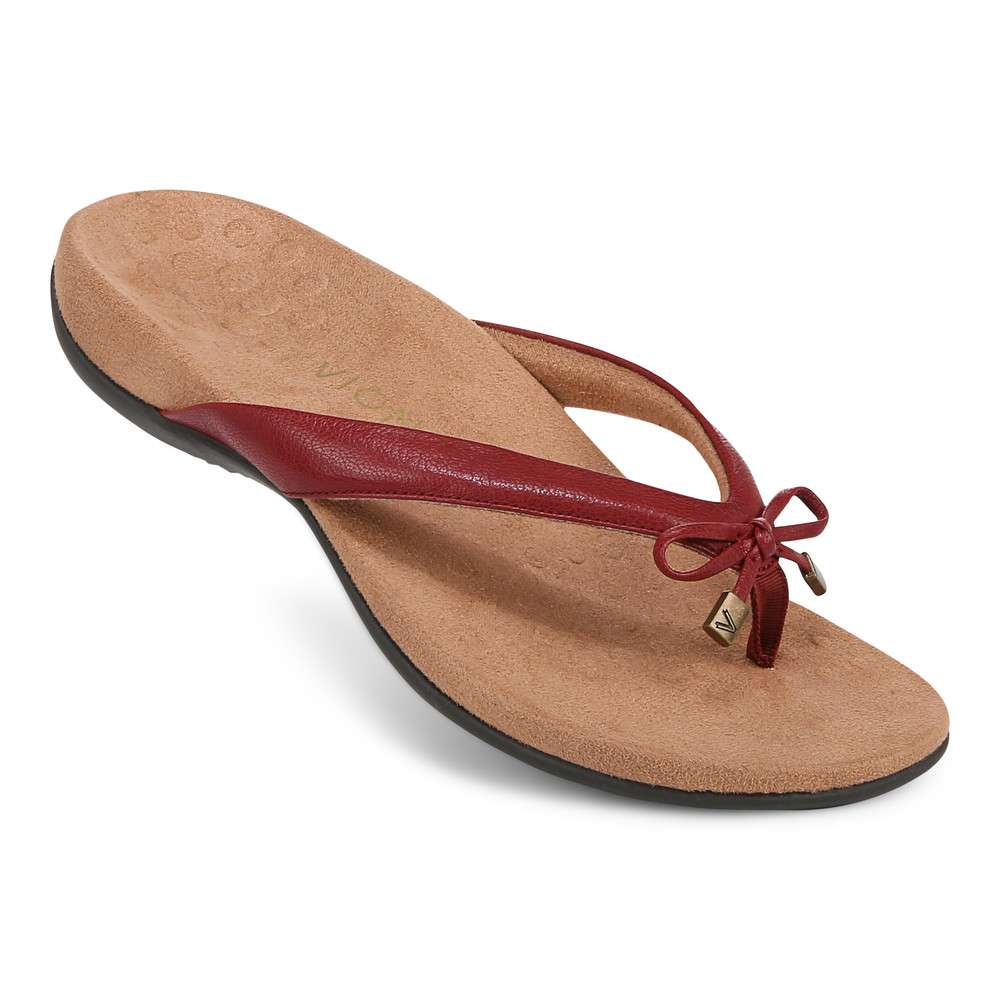 Bella Toe Post Sandal - Syrah - Image 6