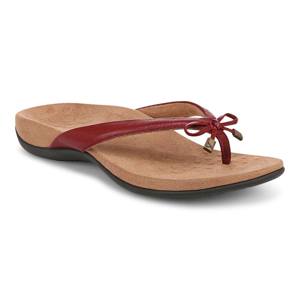 Bella Toe Post Sandal - Syrah - Image 10