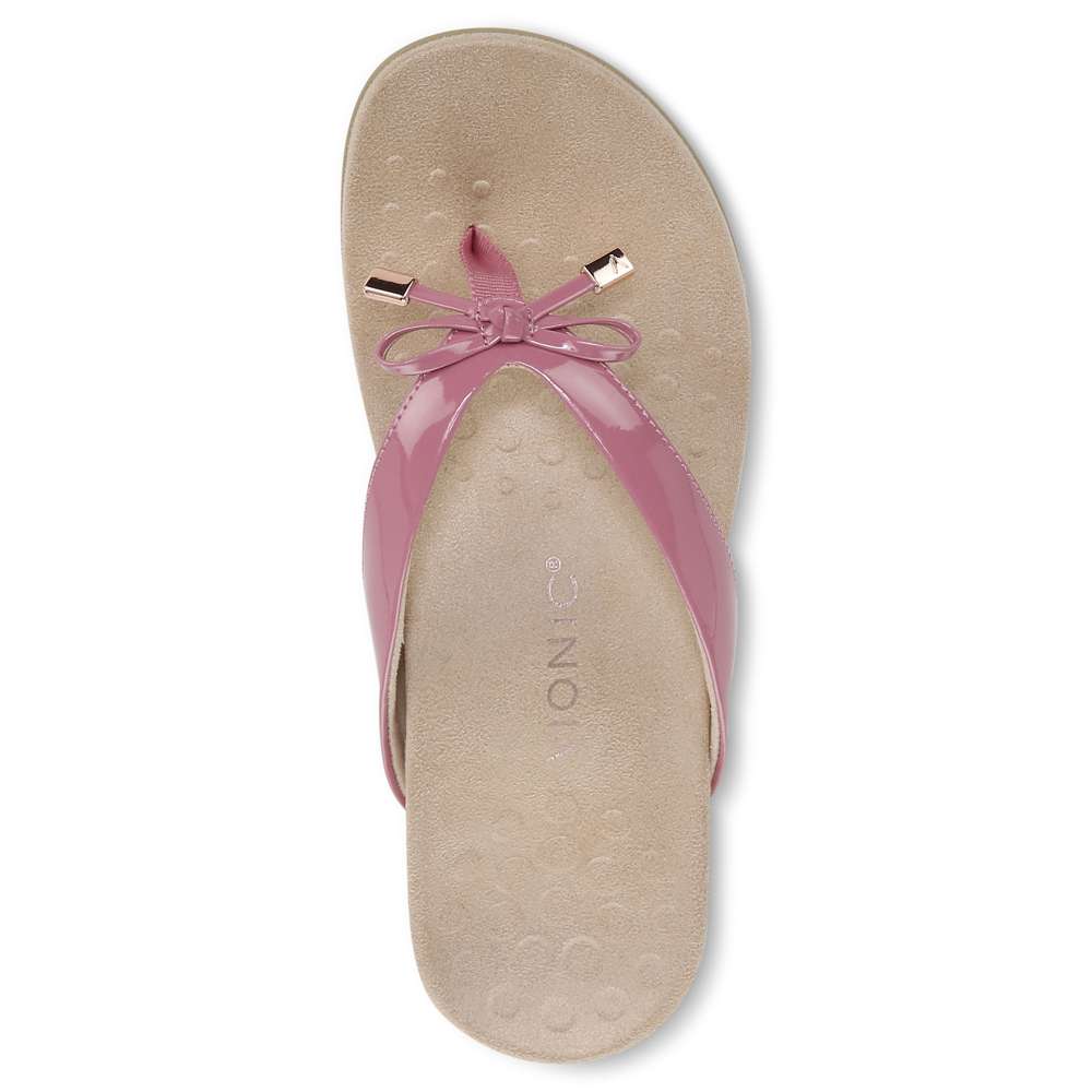 Bella Toe Post Sandal - Rhubarb - Image 4