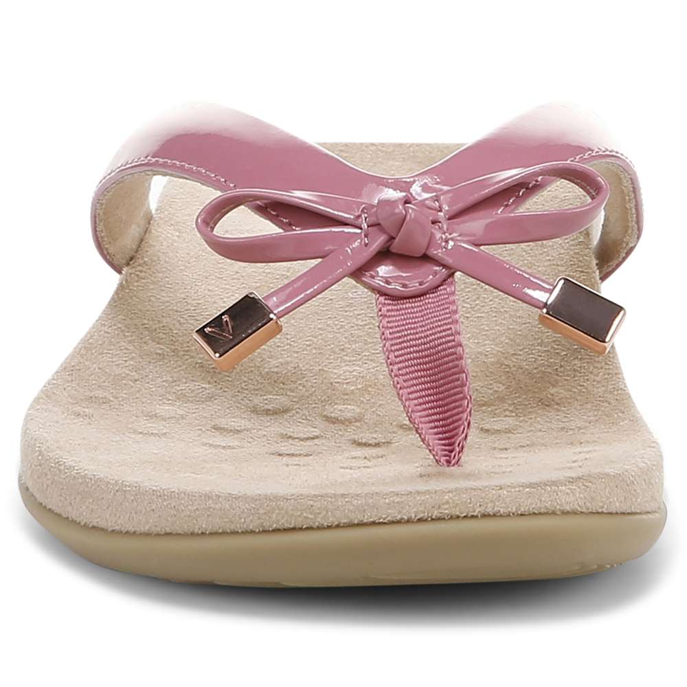 Bella Toe Post Sandal - Rhubarb - Image 5
