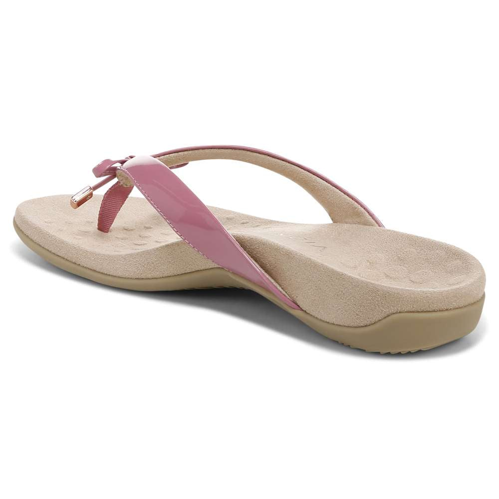 Bella Toe Post Sandal - Rhubarb - Image 6