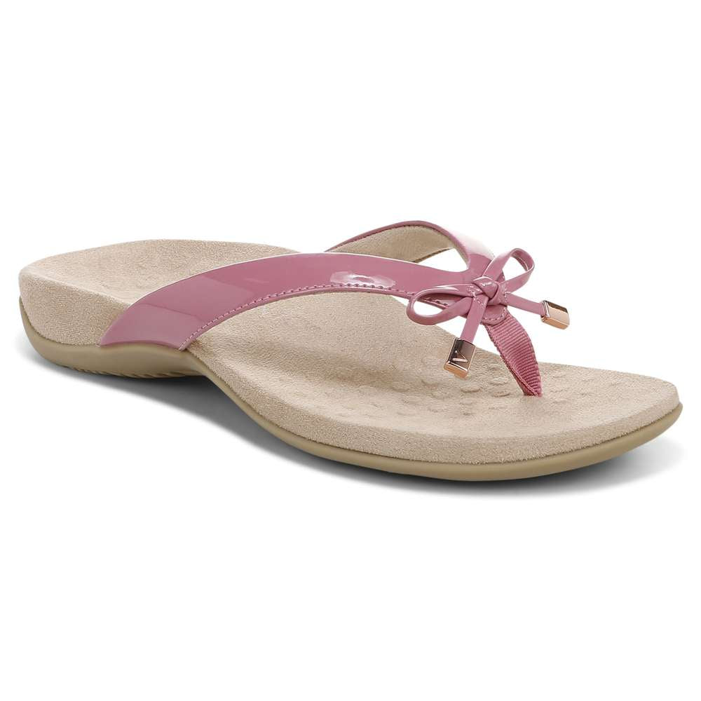 Bella Toe Post Sandal - Rhubarb - Image 12