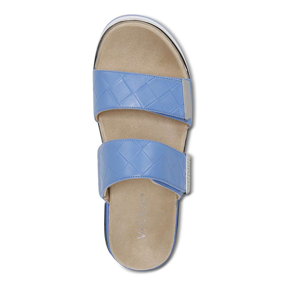 Brandie Flatform Slide - Azure - Image 4