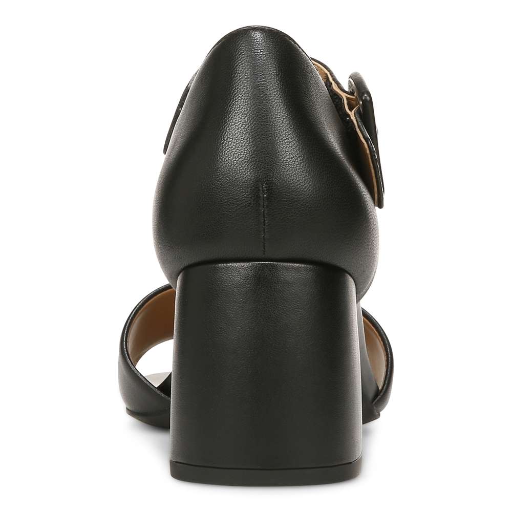 Chardonnay Heeled Sandal - Black - Image 9