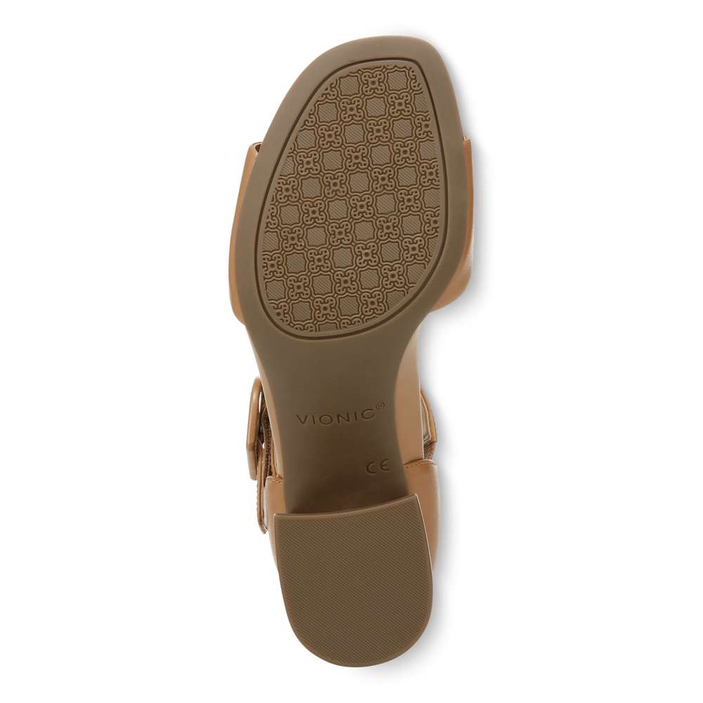 Chardonnay Heeled Sandal - Camel - Image 7